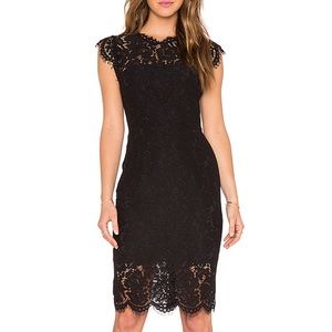 NWT Rachel Zoe LBD Suzette Lace Sheath Mini Dress